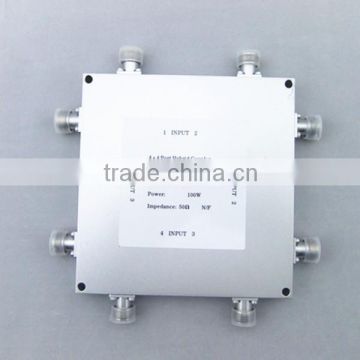 micro strip N-female connector 700-2700 MHz 4 in 4 out Hybrid Combiner /Coupler /Matrix