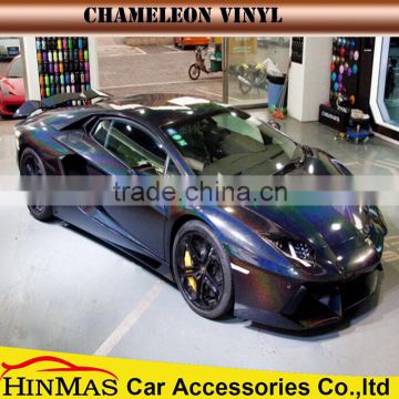 Bubble free best price 3d chameleon /car body sticker with air bubble free
