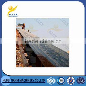 China high efficiency heavy duty rubber belt conveyor manufacturer