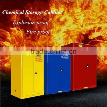 30gal Laboratory Use Fireproof Flammable Chemical Storage Cabinet , Chemical Safety Cabinet