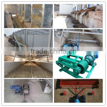 Chicken cage used automatic poultry manure cleaning equipment