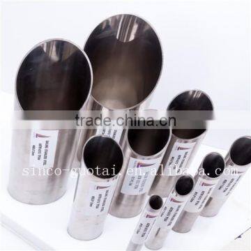 ASTM 304 ERW Mirror Finished Decoration stainless steel pipe