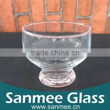 Mini Transparent Round Glass Bowl Wholesale Flower Shape Glass Bowl