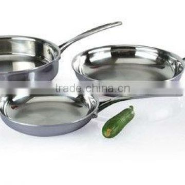 3pcs Tri-Layer non-stick cookware sets