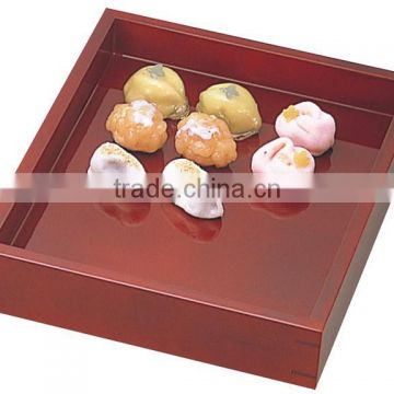 Lacquered Banju serving tray for Japanese Sweets Mochi Vat Classical Dacoration