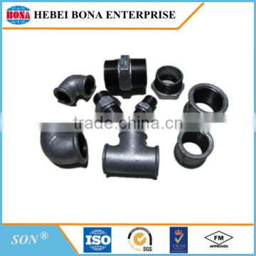 High pressure malleable iron pipe fittings for water pipe connector