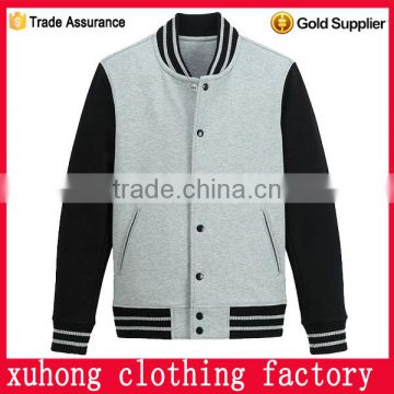 unisex varsity custom made baseball jacket pocket china factory