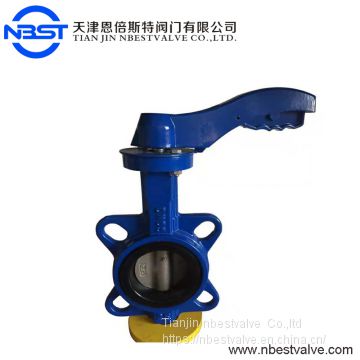Wafer Type Stainless Steel CF8 Disc Cast Iron Butterfly Valve D71XP-10Z