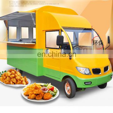 Best Quality Fast Food Cart Stainless Steel Mobile Food Carts for Sale