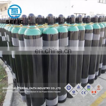 TPED Industrial Seamless Steel Gas Cylinder, High Pressure Gas Cylinder Sale For Europe