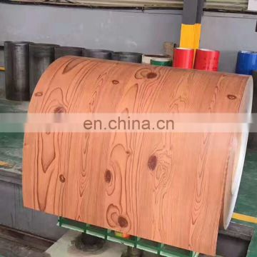 factory direct dilivery    PPGI  PPGL  Wood grain series  galvanised steel coil
