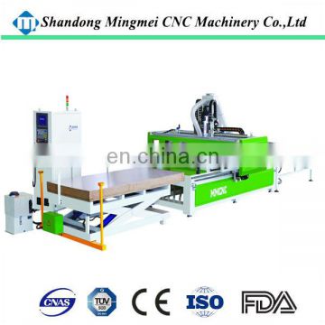 Hungary automatic mdf cutting cnc machine with boring head wood panel cutting