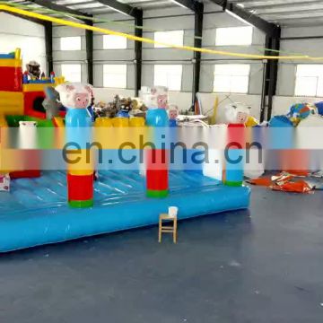 PVC Material Commercial Icy Castle style inflatable  kids jumping castle
