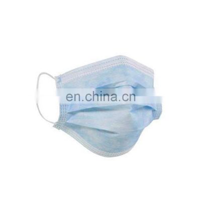 Wholesale High quality 3ply nonwoven disposable facemask face shield mask