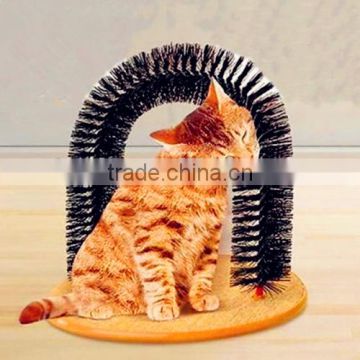 Cat Purrfect Arch -Self-Groomer and Massager Scratcher Catnip