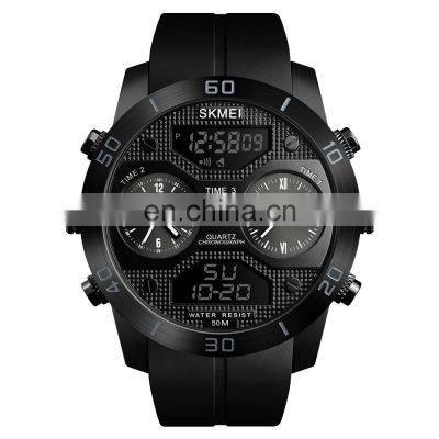 Skmei brand 1355 rubber band sports digital man watch wristwatch