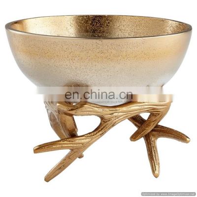 gold plated most designer bowl