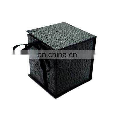 customized style imitated wood pattern packaging box guangdong hand craft gift box