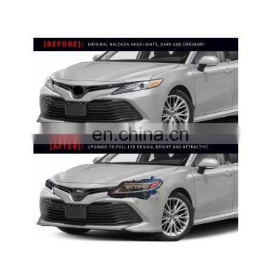 High Performance 2019 Camry LED Upgrade Modified Headlight Assembly Front Light Head Lamp for Toyota USA 2018 2019 2020
