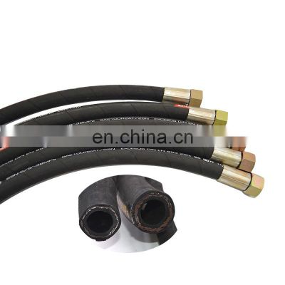 Italy quality standard high pressure hydraulic rubber hose from China