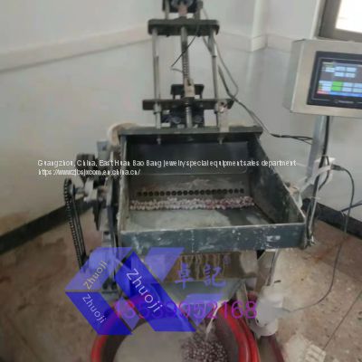 Zhuoji jade lapis lazuli beads ball equipment CNC high speed automatic molding machine