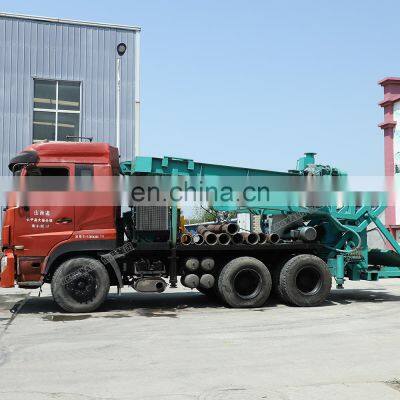 Hengwang HF-200 truck mounted borehole water well drilling rig