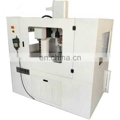 SKM-4040 small metal cnc router coin engraving machine with dust cover