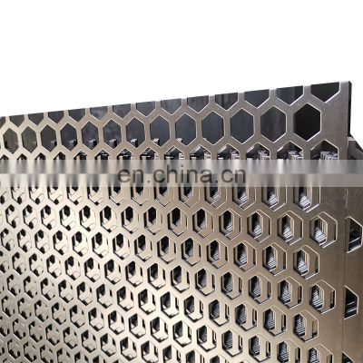 rectangular perforated metal mesh punching perforated metal mesh