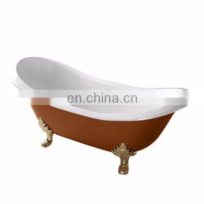 China enamel cast iron bathtub
