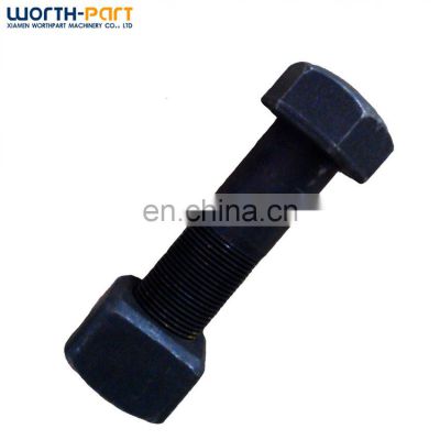 High quality excavator track chain bolt and nut
