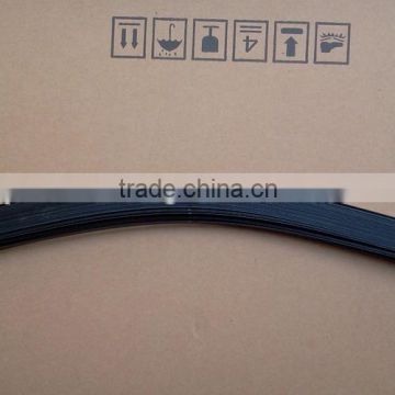 Spare parts wiper blade with pet coating
