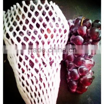EPE fruit plastic packing netting,PE protection soft sleeve fruit net