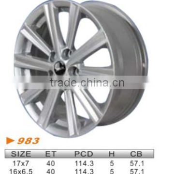 alloy wheel, 17X7 983