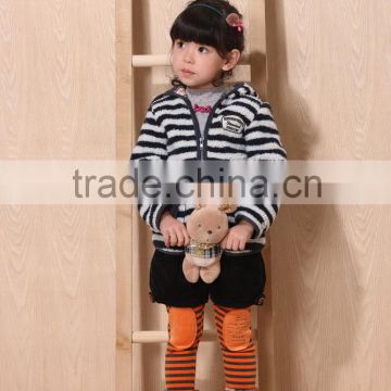 Tiger stripe leggings clothes suits dress designs/kids apparels suppliers