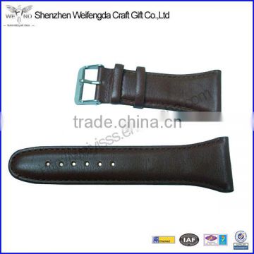 Black New Style Classic Standard Men Leather Watch Strap