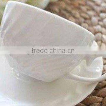 lovely romantic moka keurig white ceramic coffee cup set