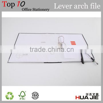 Office industry school lever arch file mechanism for document and papers