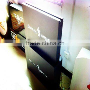advertising acrylic screen printing outdoor led sign box