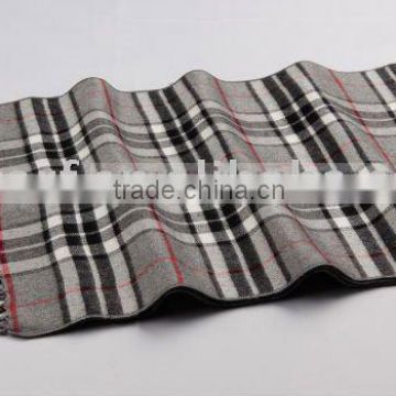 man's checked Acrylic scarves 2011
