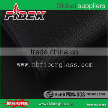Black silicone rubber fiberglass cloth roll                        
                                                Quality Choice