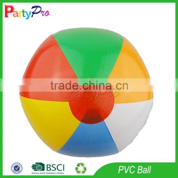 Partypro China Supplier Hot Sale Inflatable Ball ECO Friendly PVC Material Beach Ball Toy