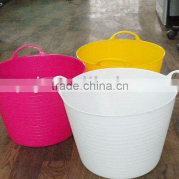 plastic bucket,recycle garden bucket,garden pail,tubs