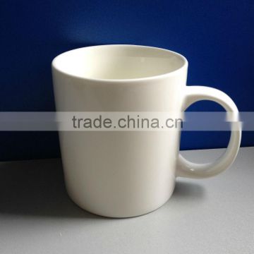 11oz white ceramic mug wholesales ceramic mug and spoon