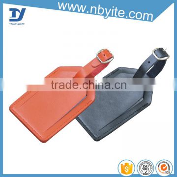 Best Manufacturer Suppliers custom high quality cheap leather luggage tag