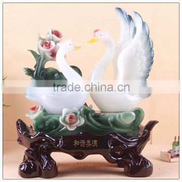 Wholesale Decorative wedding decoration swan