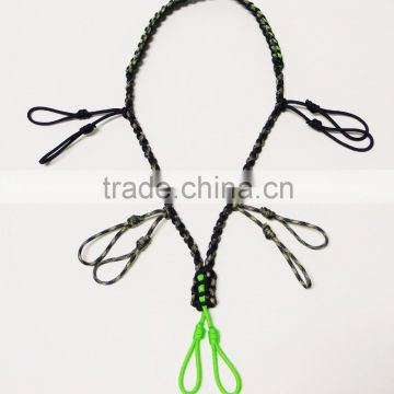 Handmade nice paracord duck call lanyard with adjusting slider knot