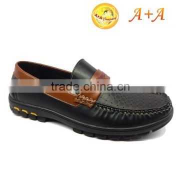 Popular stylish men shoe slip on flats casual shoes wholesale outdoor