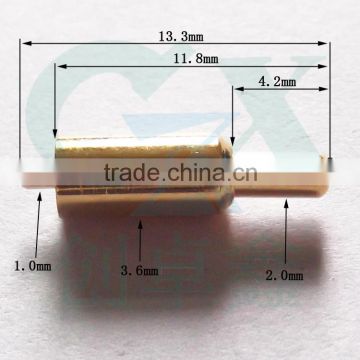 hotselling 3.6mm SMT cap charger pin pogo pin connector