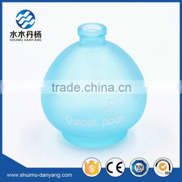 Unique 50ml round glass perfume bottle