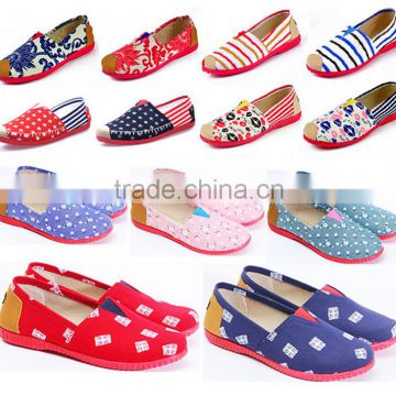 New style best selling canvas shoes wholesale